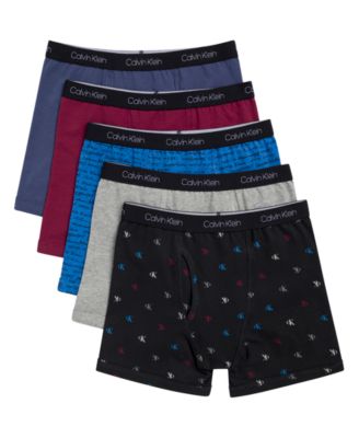 Boys' 8-20 Stretch Boxer Brief, 5-Pack