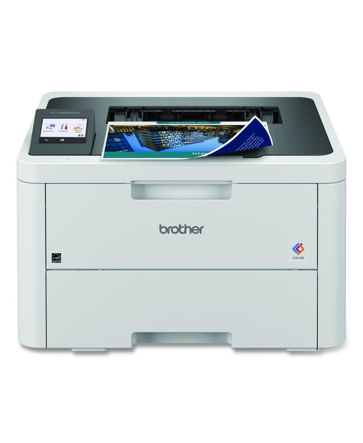 Brother Hl-L3280CDW Wireless Compact Color Laser Printer - Light/Pastel Grey
