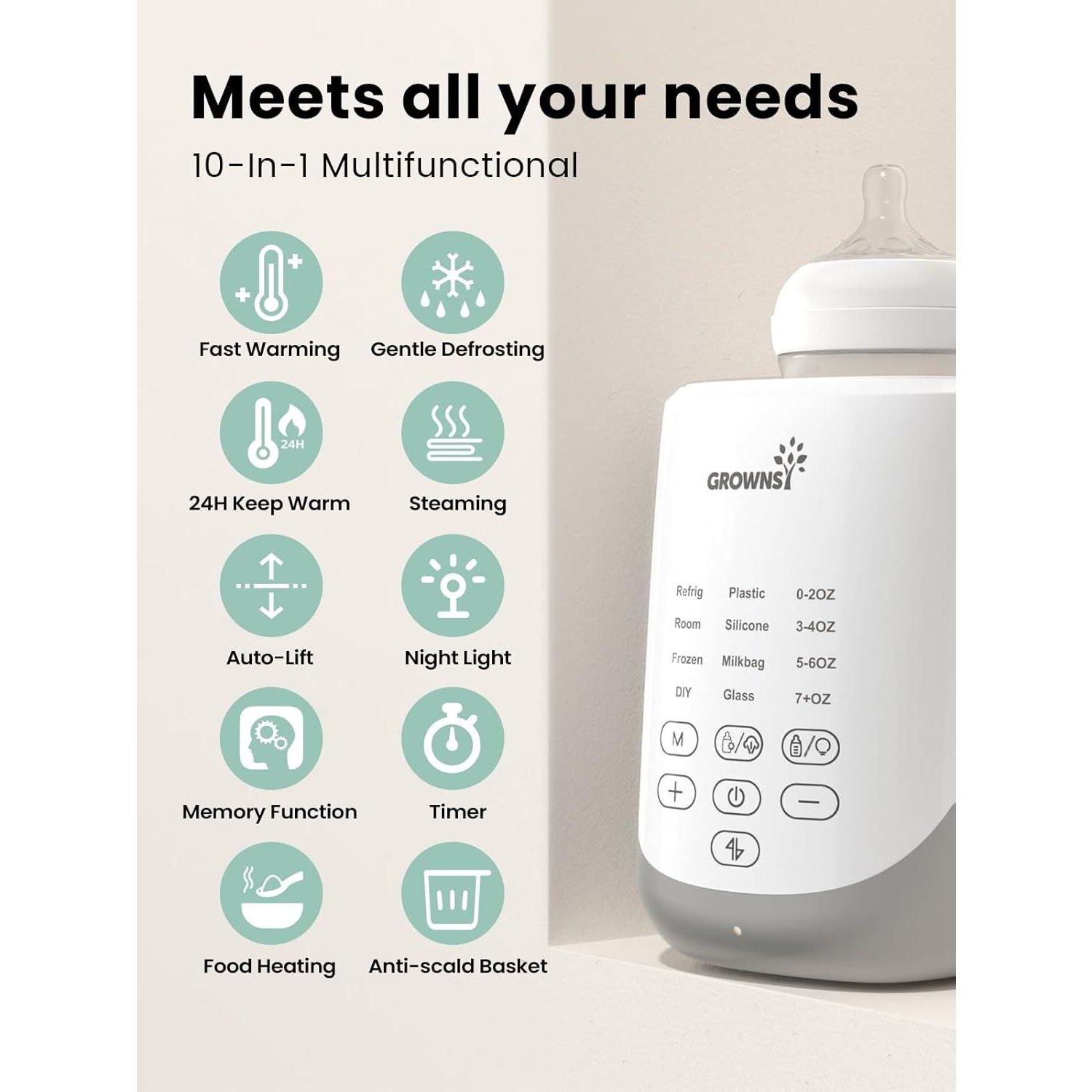 Nutri Auto-Lifting Bottle Warmer