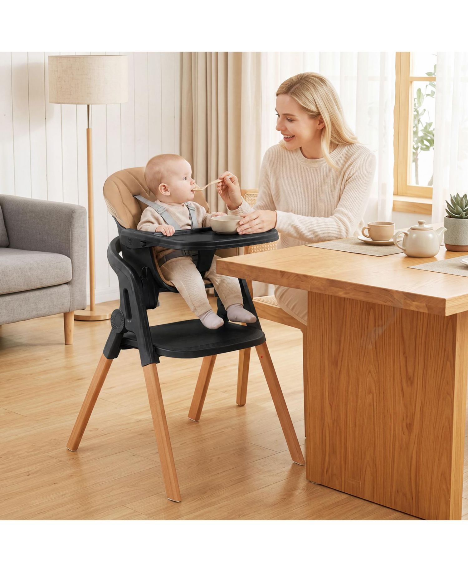 Convertible-Foldable High Chair