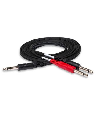 1/4" TRS to Dual 1/4" TS Send/Return Cable, 13.2 ft.