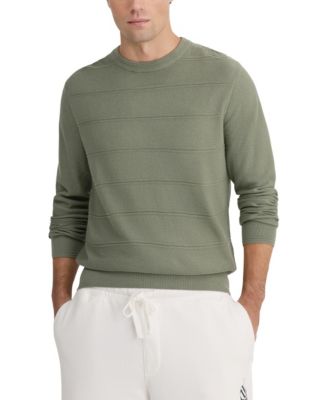 Men's Classic-Fit Textured Crewneck Sweater