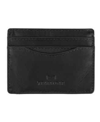 Men's Ion Curved Side Slot Leather Card Case