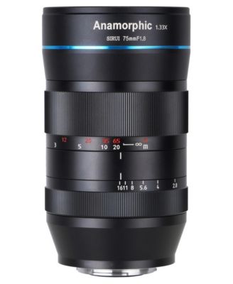 75mm f/1.8 1.33x Anamorphic Portrait Lens for Fujifilm X