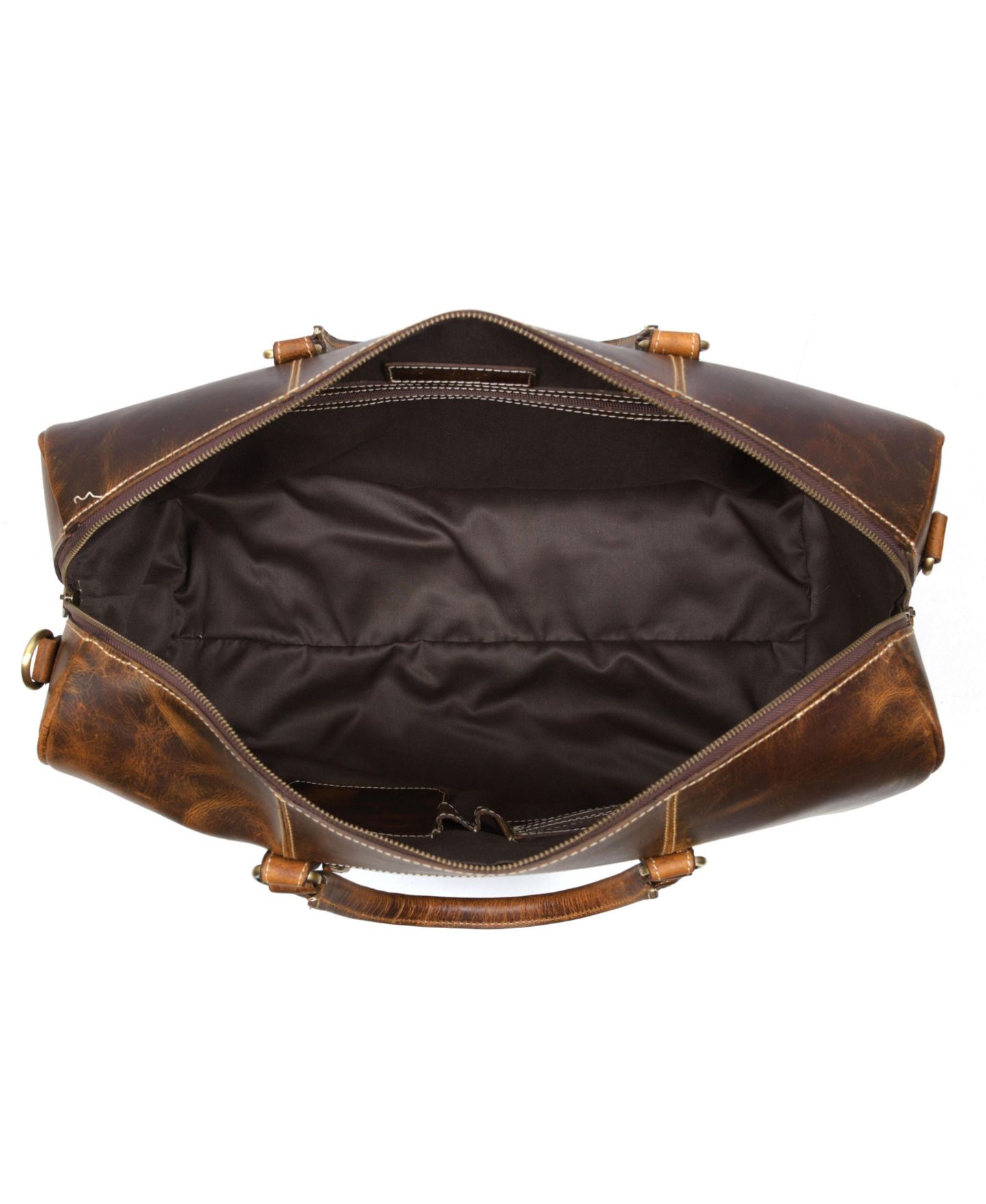 Сумка Aaron Leather Goods 20 Inch Heritage Voyager Duffel, цвет: Oxford — фото 7