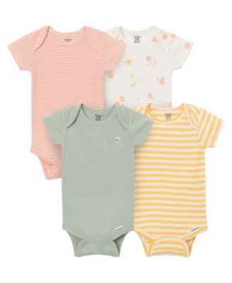 Baby Girls' 4-Pack Bodysuits