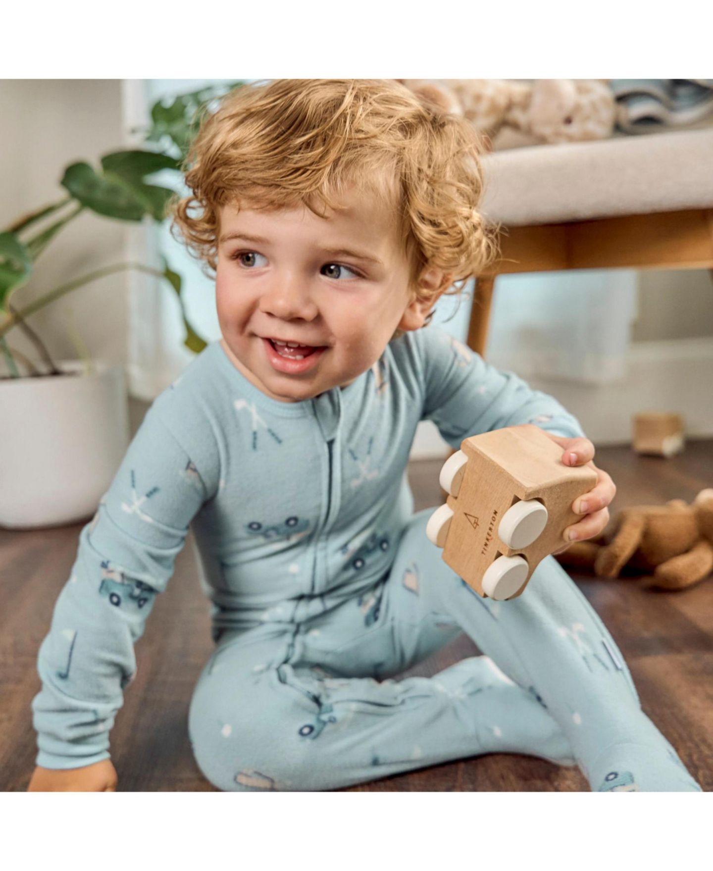 Детская флисовая пижама Gerber без ножек, набор, цвет: Golf — фото 5