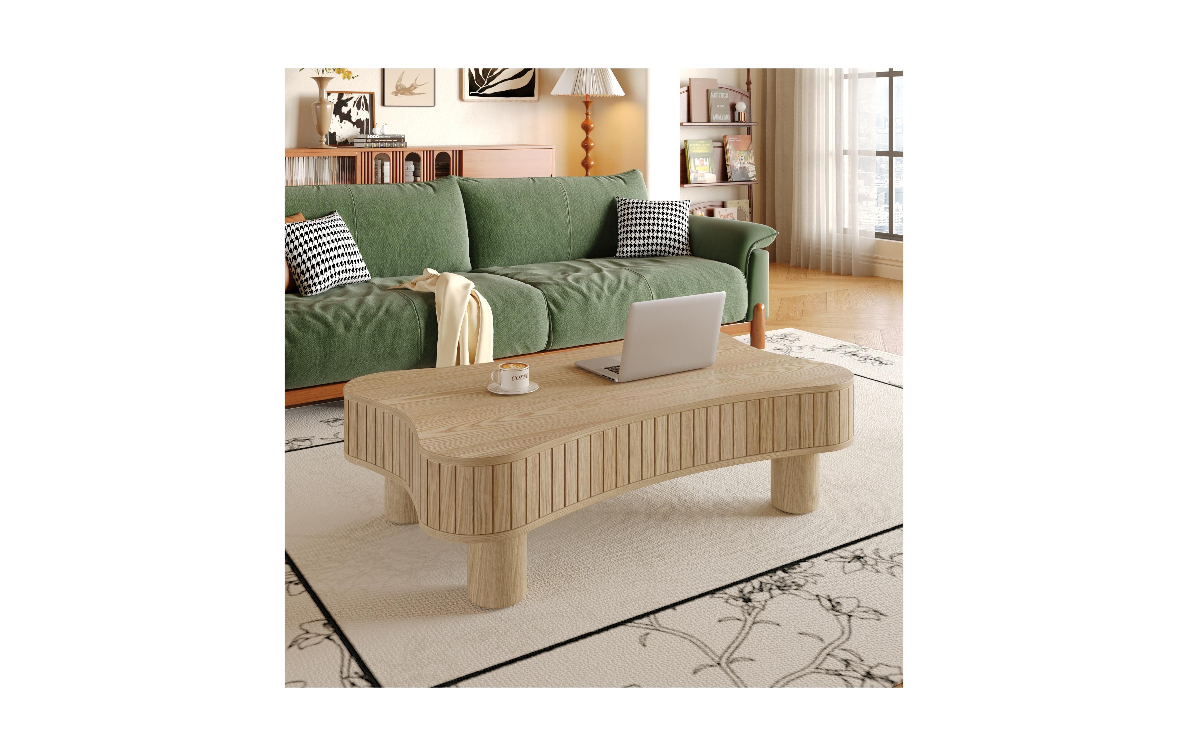 Clihome 42 Lift Top Coffee Table, Hydraulic Hidden Storage Table with Safe Corners for Living Room