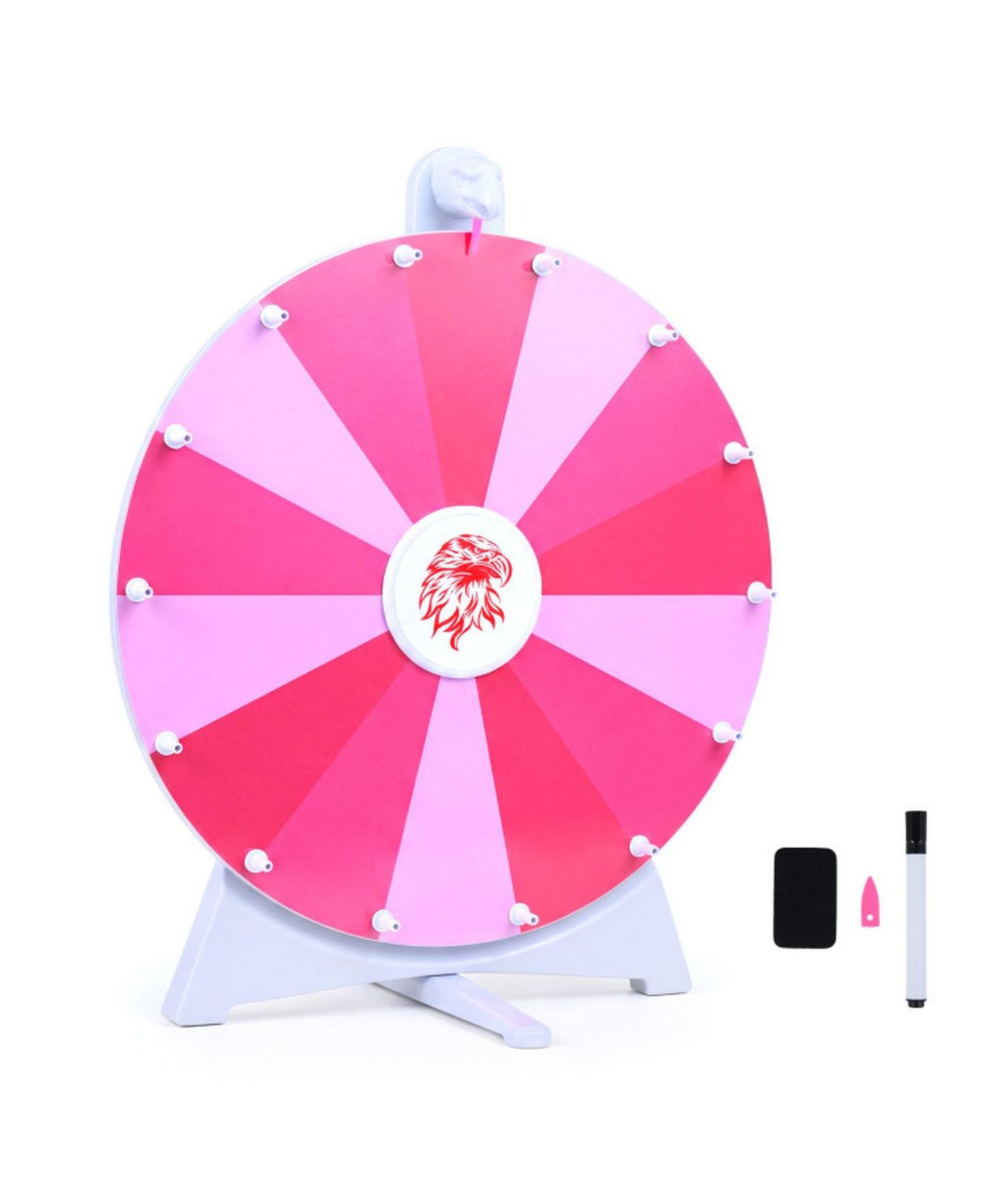 Детская настольная игра HONGGE Rewritable 14-Slot Spin Wheel Board Game, Ages 3+, цвет: Разноцветный — фото 9