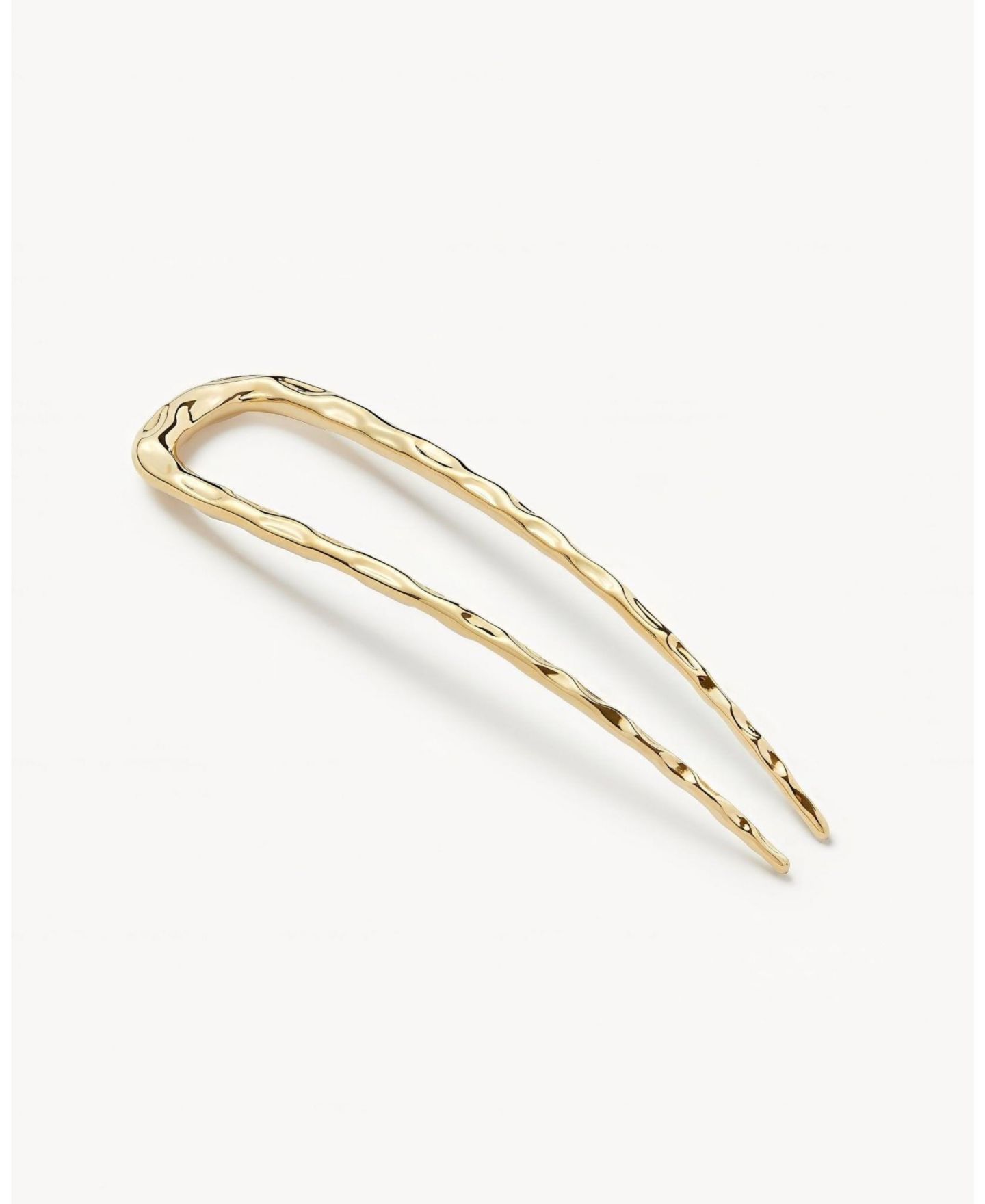 Женские аксессуары Machete Midi Wavy French Hair Pin, цвет: Золотой — фото 2