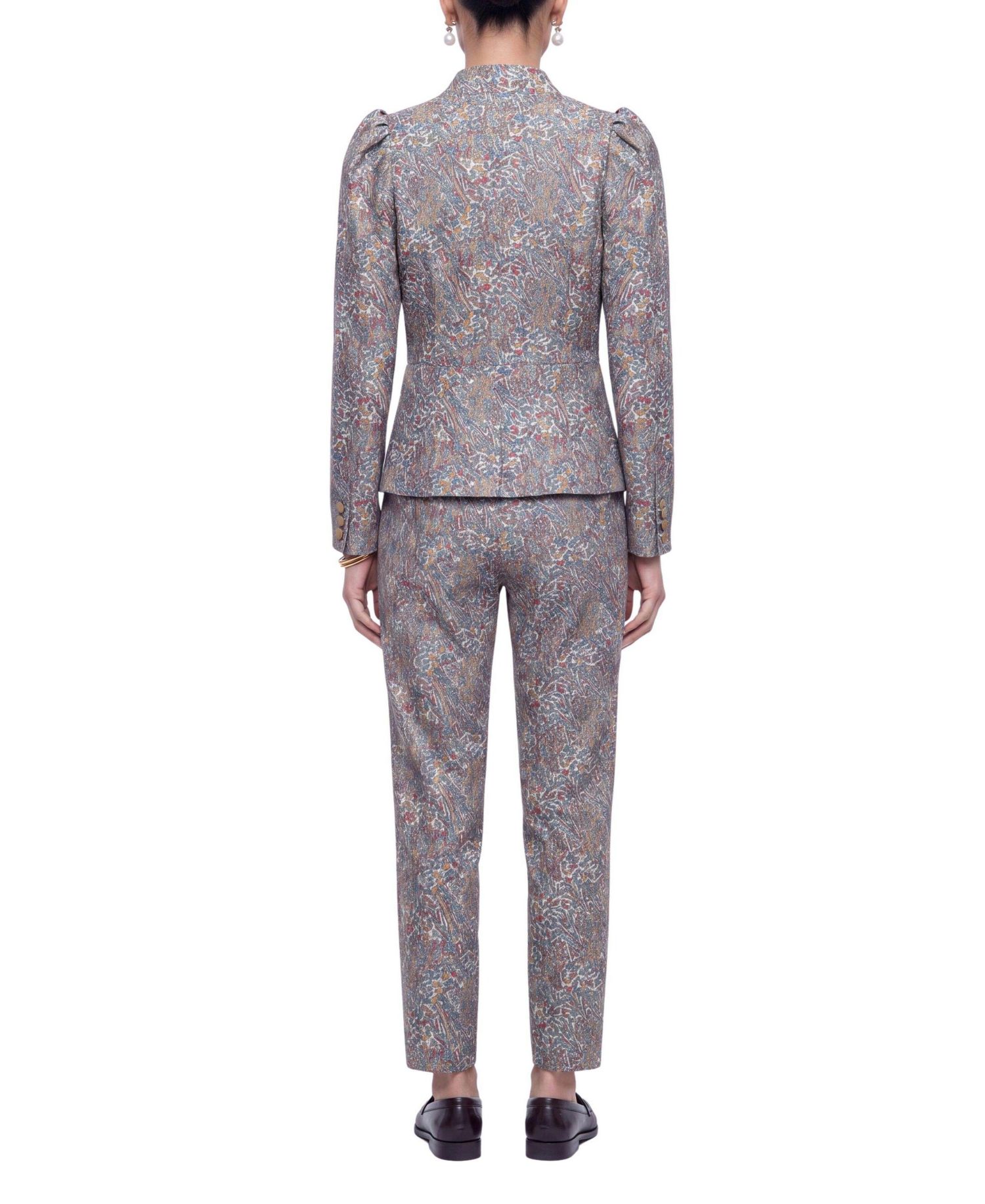 Women's Printed High Waist Trousers