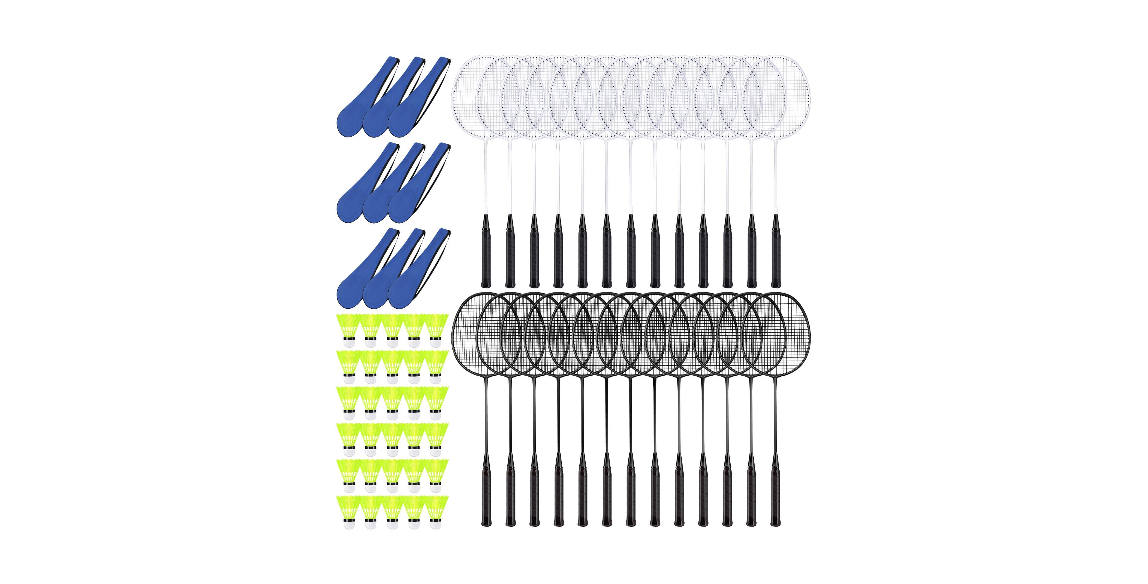 Aofar Badminton Rackets Set with Shuttlecocks Carrying Bag for Beginners