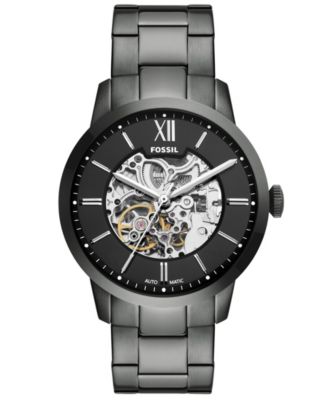 Men's Automatic Water-Resistant Stainless Steel Watch 44mm