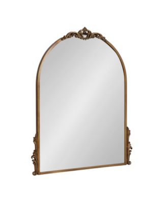 Myrcelle Decorative Framed Wall Mantel Mirror  Arch Bathroom Mirror for Over Sink, Living Room