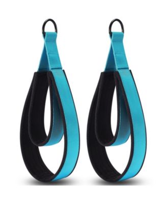 Double Loop Pilates Straps For Reformer D Ring Foot Hand