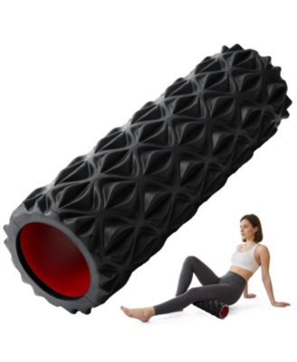 High Density Deep Tissue Massage Foam Roller Targeted Muscle Release Portable Recovery