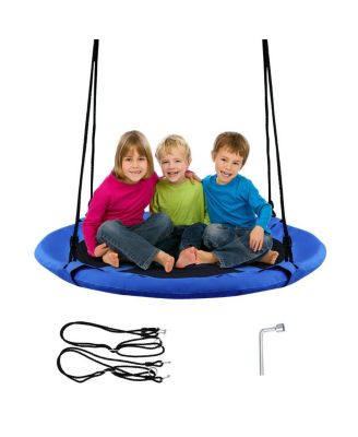 Flying Saucer Tree Swing 40 Inch Indoor and Outdoor Play Set Kids