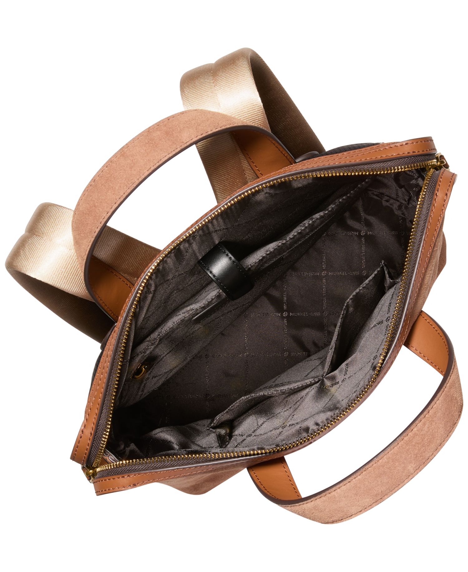 Men's Nicholas Work Laptop Suede Tote