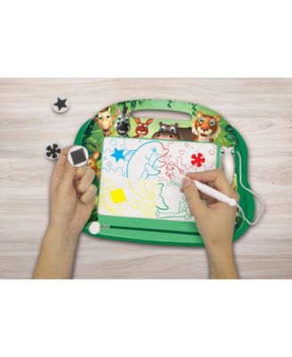 Multicolor Magic Magnetic Animals Drawing Board, Artistic Creative Toy for Girls and Boys