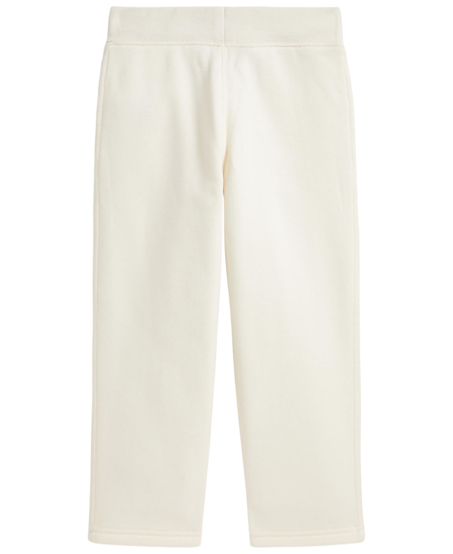 Брюки Polo Ralph Lauren Velvet-Appliqué Sweatpants для мальчиков, цвет: Кремовый — фото 2