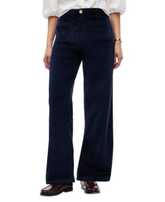 Women's Corduroy Wide-Leg Pants