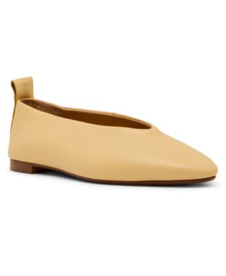 Women's Swanky High-Vamp Almond Toe Flats