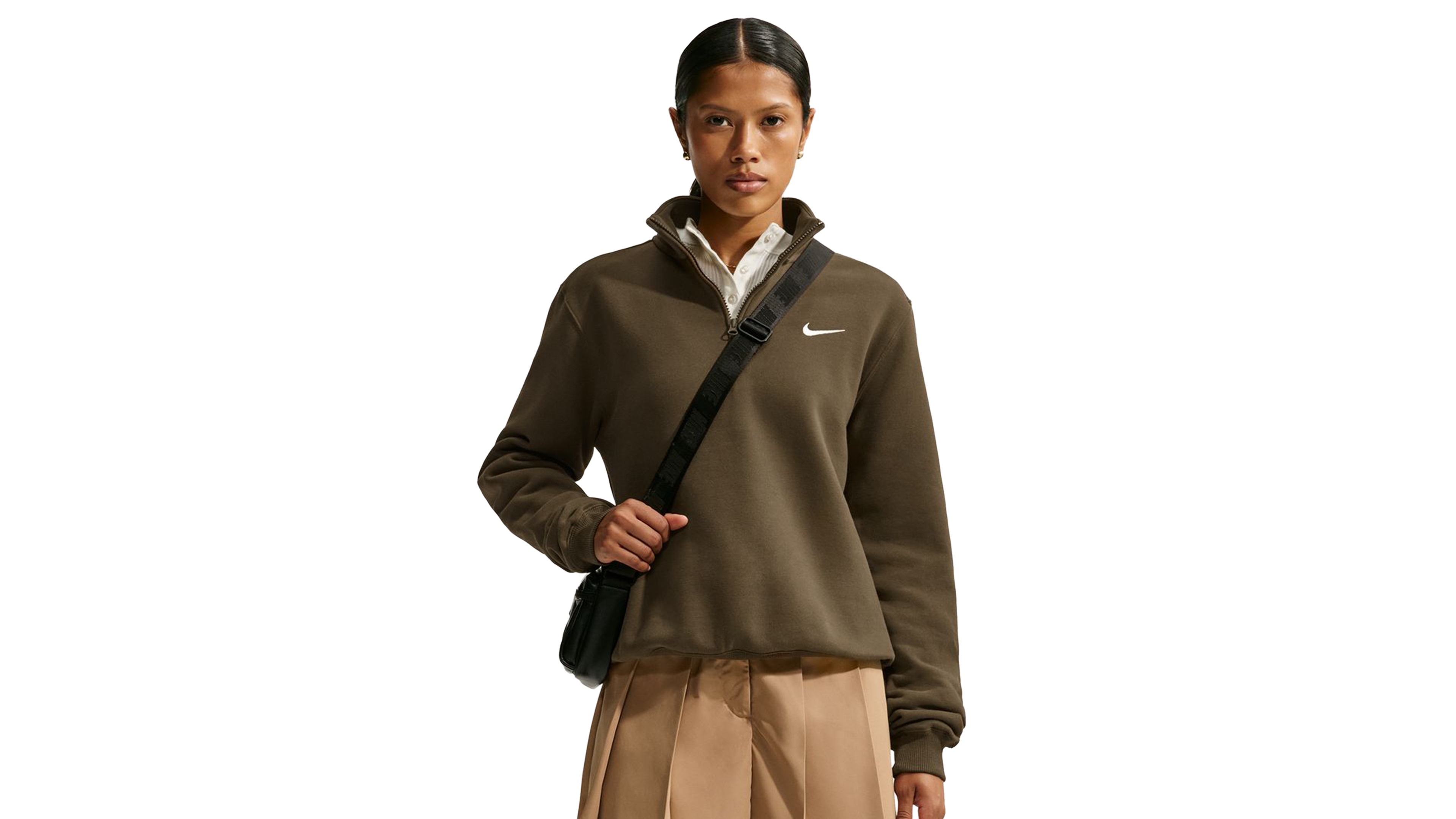 Nike Studio Fleece Women's 1/4-Zip Top