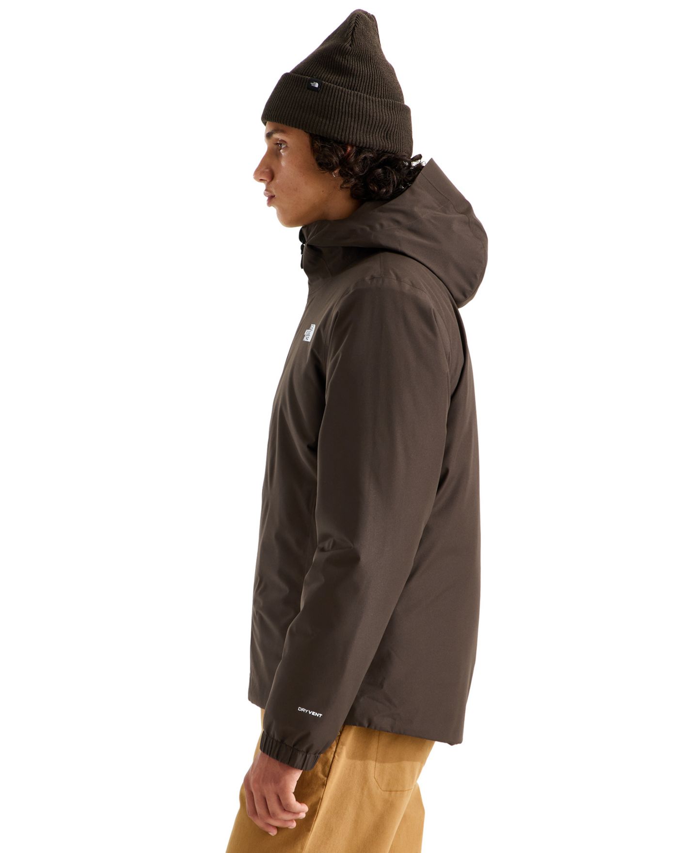 Мужская куртка The North Face Quest Mono Insulated, цвет: Тёмный каштановый — фото 3