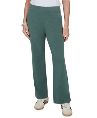 Petite Must Haves I Stretch Pull-On Straight-Leg Pants