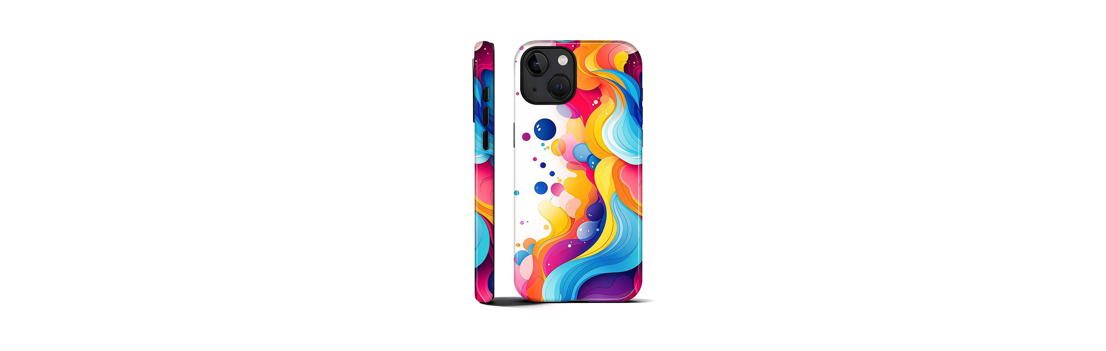 Lisen 2-Layer Durable Anti-Slip Phone Case for Apple iPhone 14