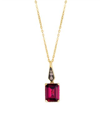 Honey Gold™ Diamond Pendant (1/10 ct. t.w.) in 14k Yellow Gold