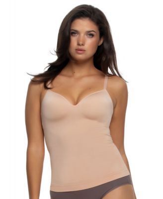 Women's Built-in Bra Tummy-Control Seamless Camisole