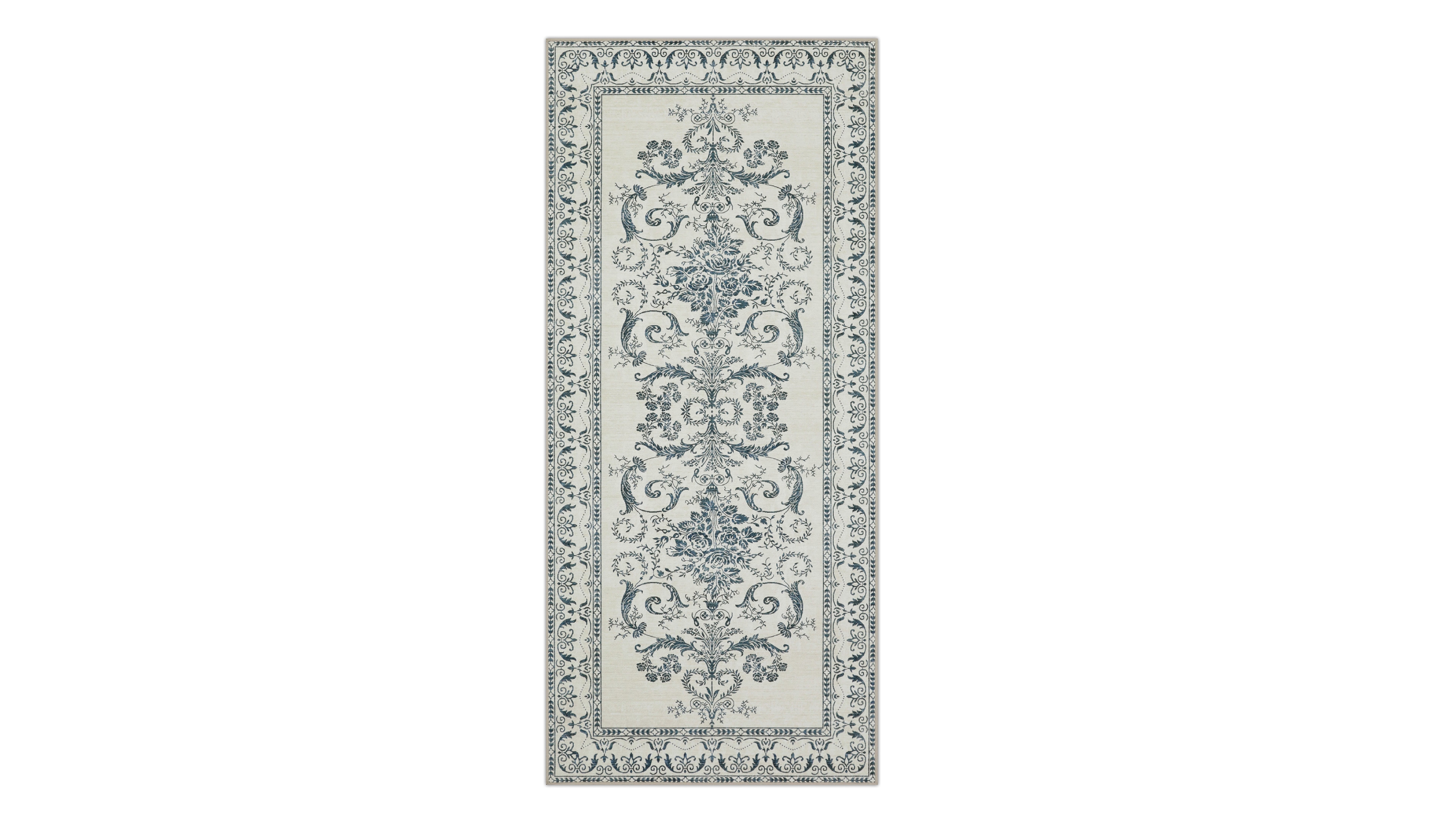 Laura Ashley Josette Medallion Slip Resistant Runner Rug, 26" x 72"
