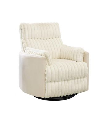 Bocaton Wide Wale Corduroy Upholstery Manual Recliner