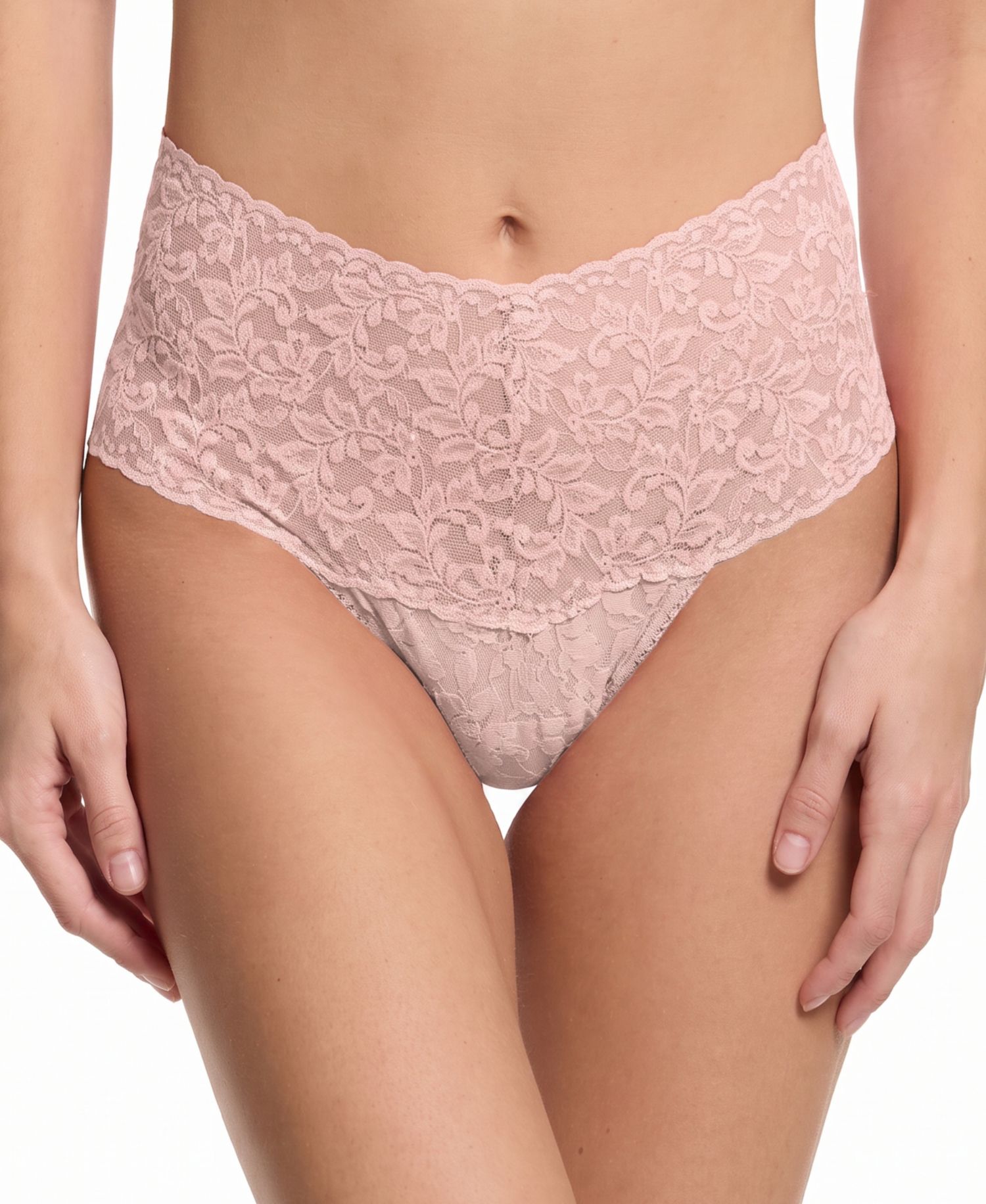 Women's Signature Lace Floral Thong