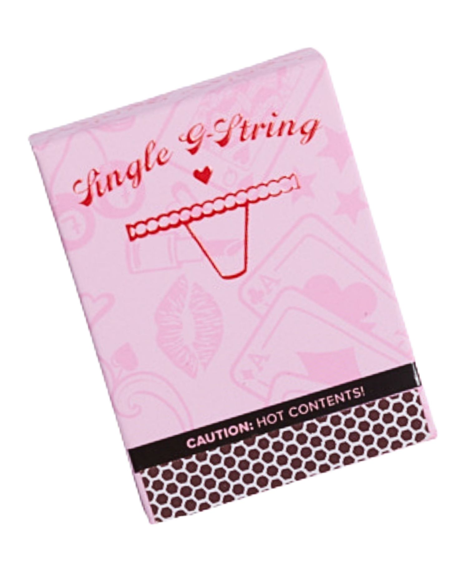Women's Lace Floral-Print Low-Rise V-Day Matchbook Thong