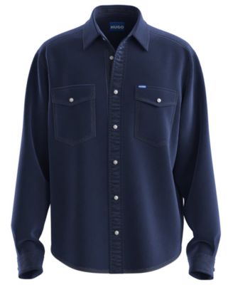 Men's Ebino Corduroy Long-Sleeve Shirt
