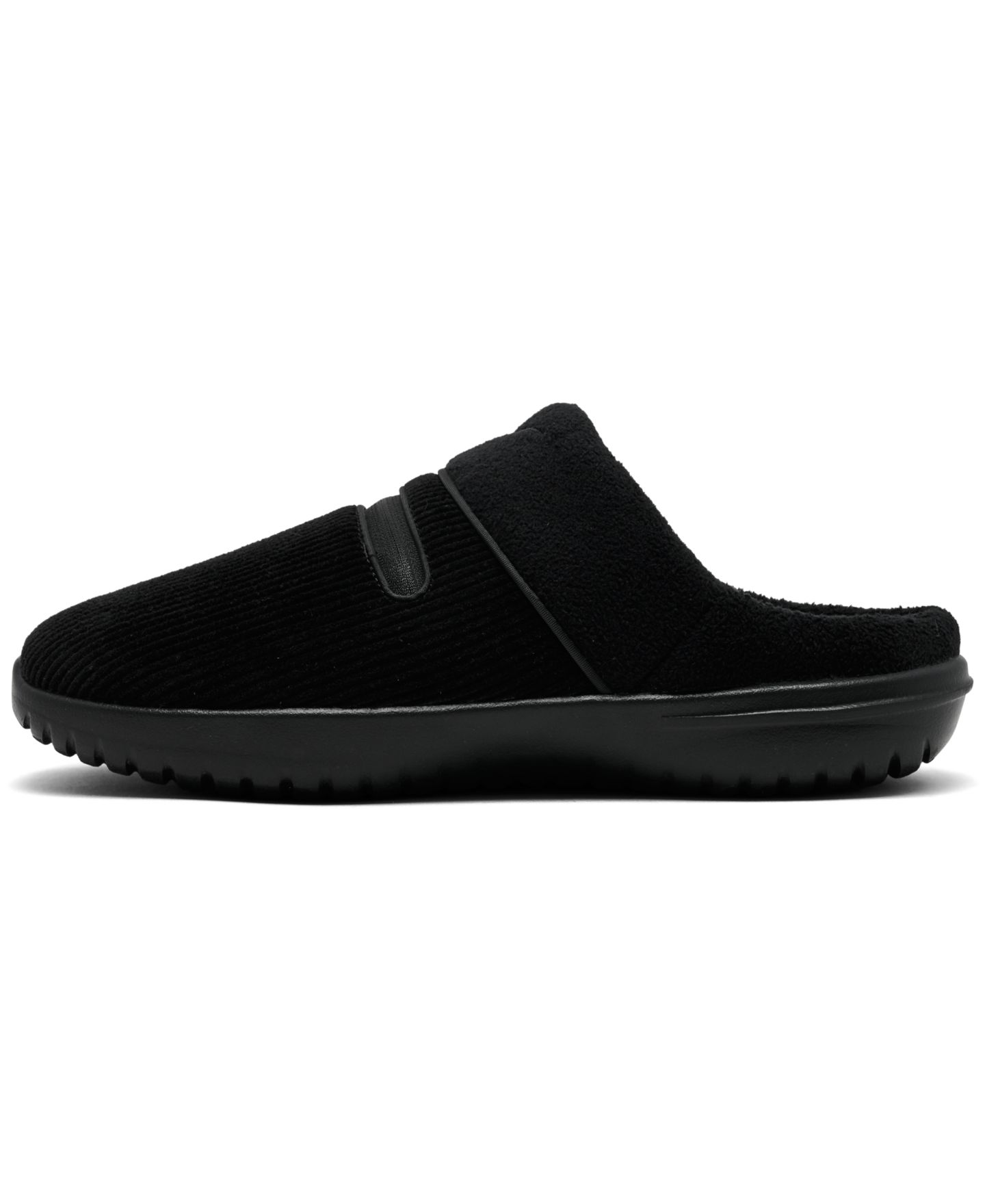 Мужские тапочки Nike Burrow Slippers, цвет: Чёрный — фото 3