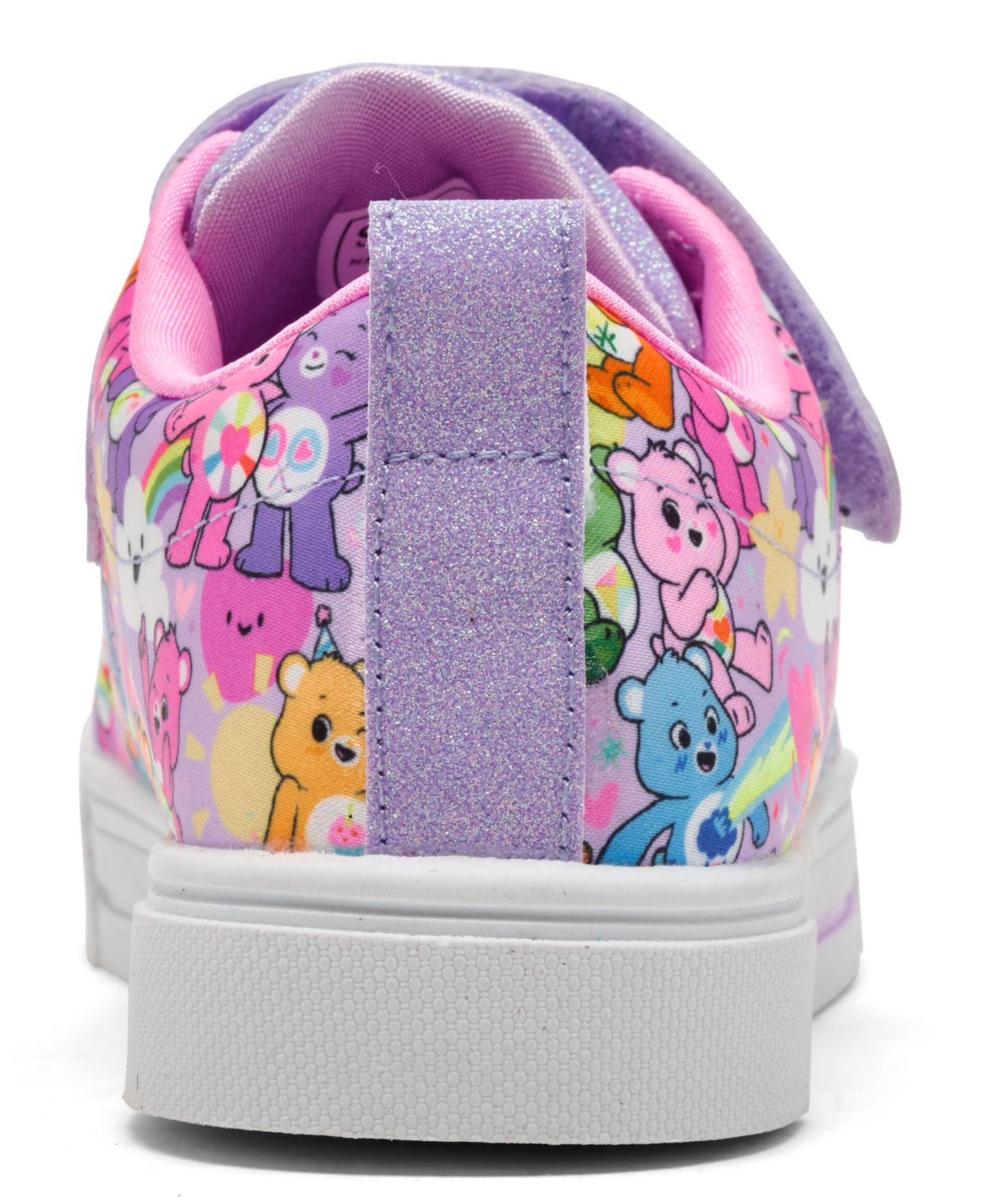 Кроссовки Skechers Beary Friendly Care Bears Light-Up Sneakers from Finish Line для девочек, цвет: Лавандовый / Разноцветный — фото 4