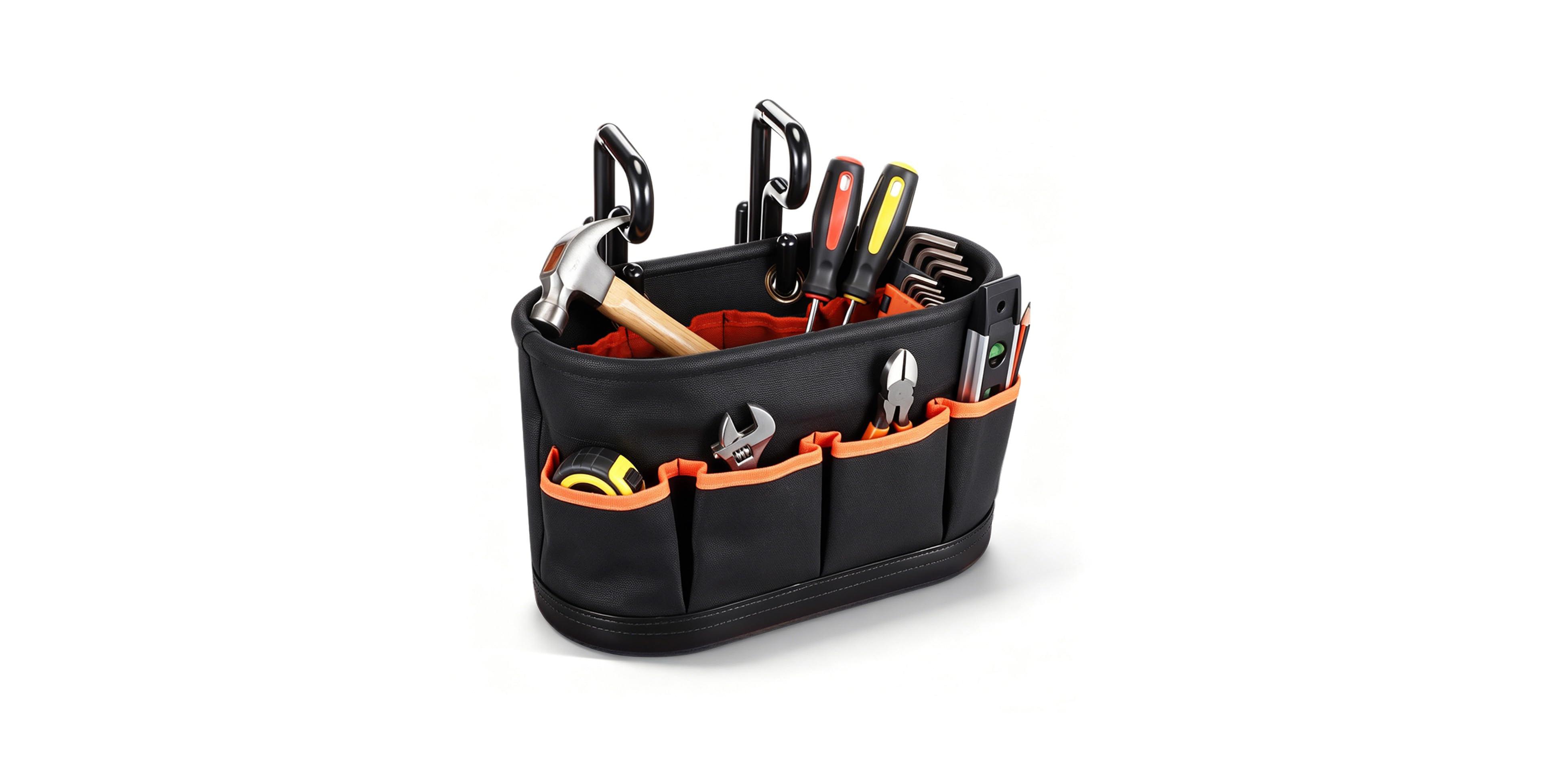 Xdovet Bucket Truck Tool Bag Organizer With 2 Hook