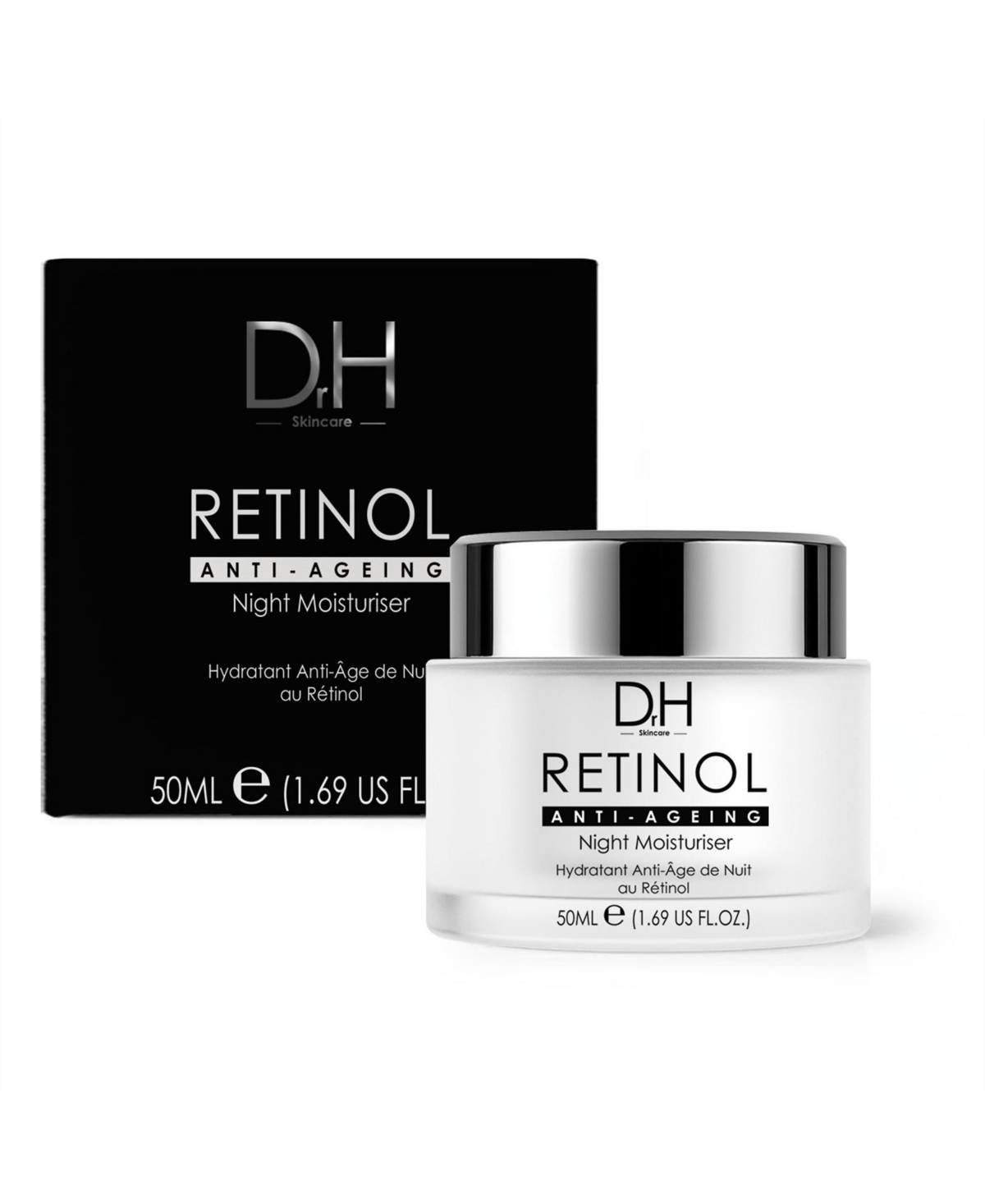 Dr H Retinol Anti-Aging Night Moisturizer 50ml - White