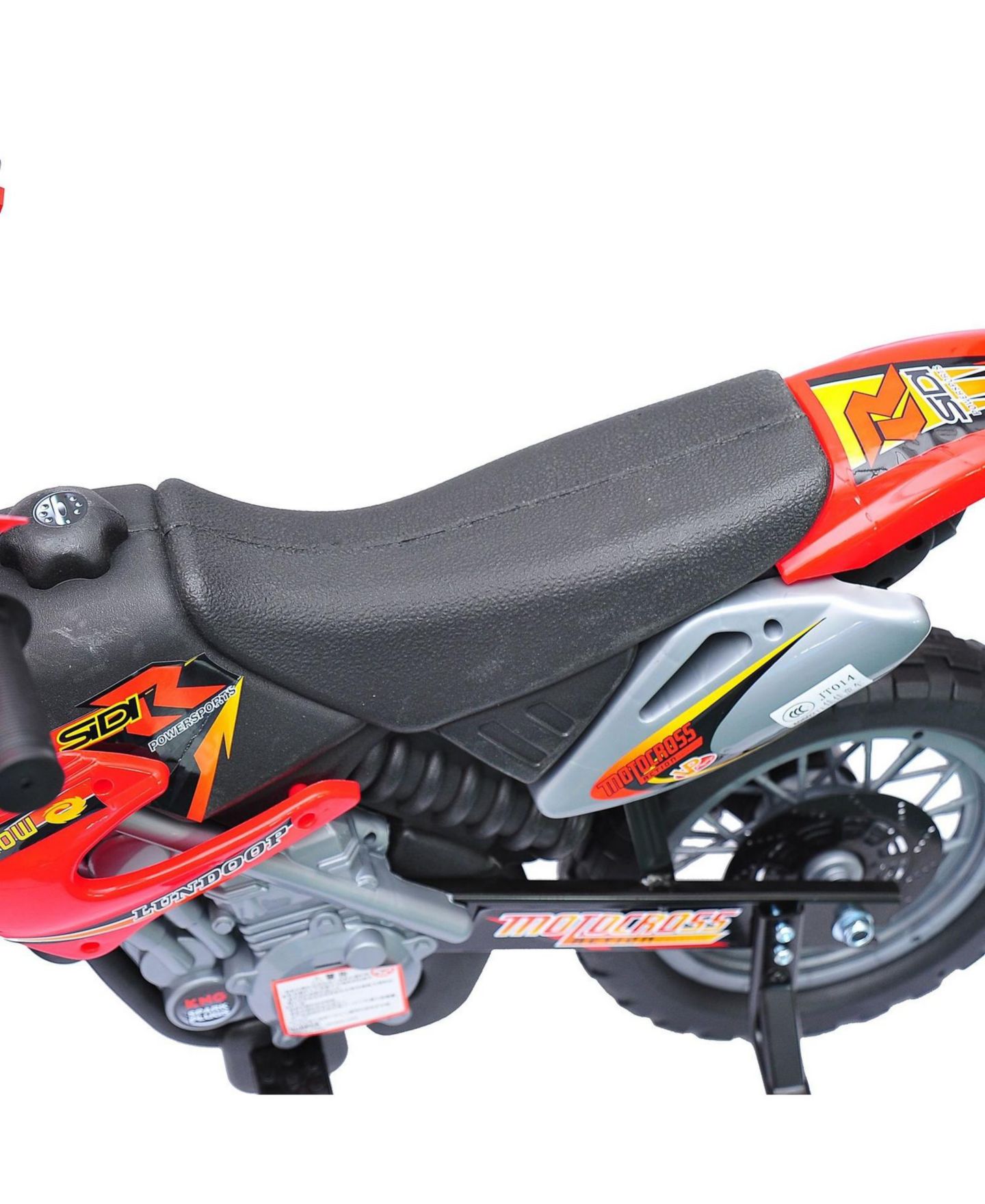 Детская игрушка SEVORLEY Kids 6V Battery-Powered Ride-On Motorcycle, 1 Rider, Ages 5-10 Years, цвет: Красный — фото 9