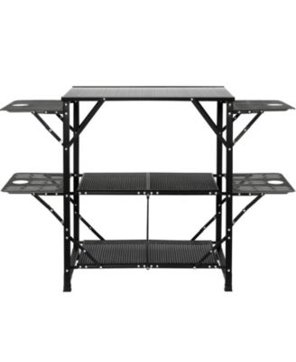Camping Kitchen Table, Folding Design, Carry Bag for Camping, Travel and Outdoor Activities