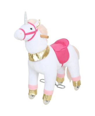 Plush Rocking Ride-On Toy, Ages 3-5