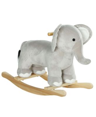 Plush Rocking Ride-On Toy, Ages 2-4 Years