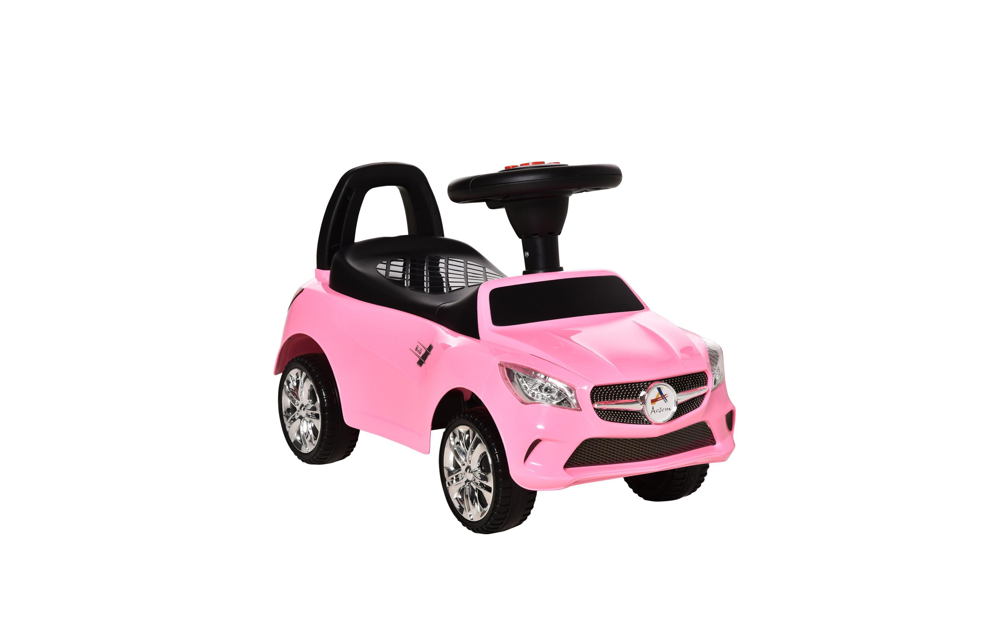Sevorley Push Ride-On Car with Headlights and Music, Ages 18-36 Months