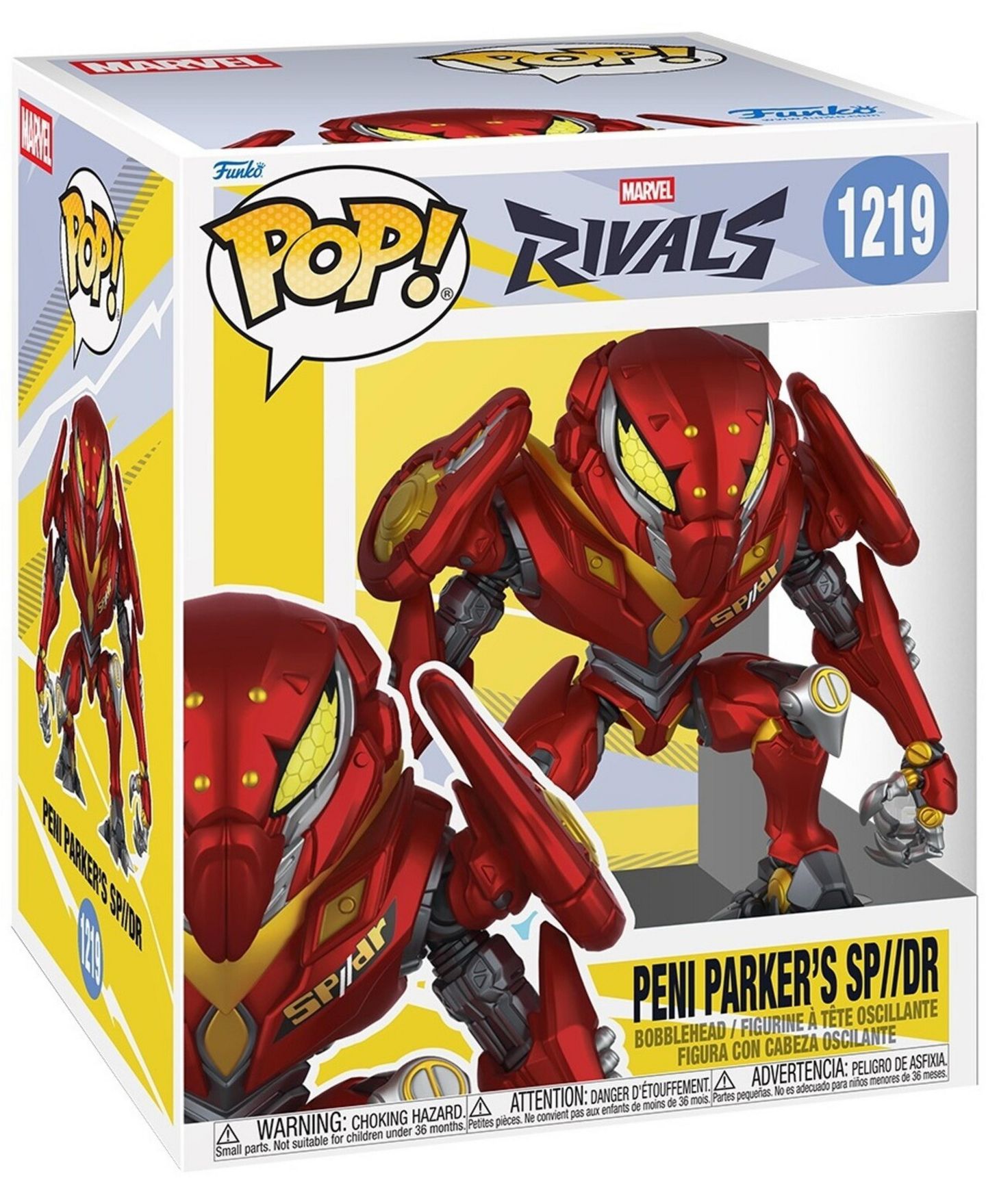 Детская фигурка Funko Pop! Marvel Rivals Peni Parker Super Sized Vinyl, от 3 лет — фото 3