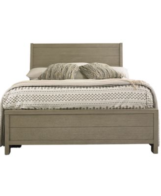 Furniture Cairo California King Wood Panel Bed