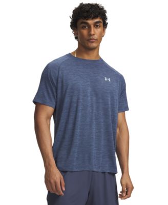 Men's Textured Performance Logo T-Shirt