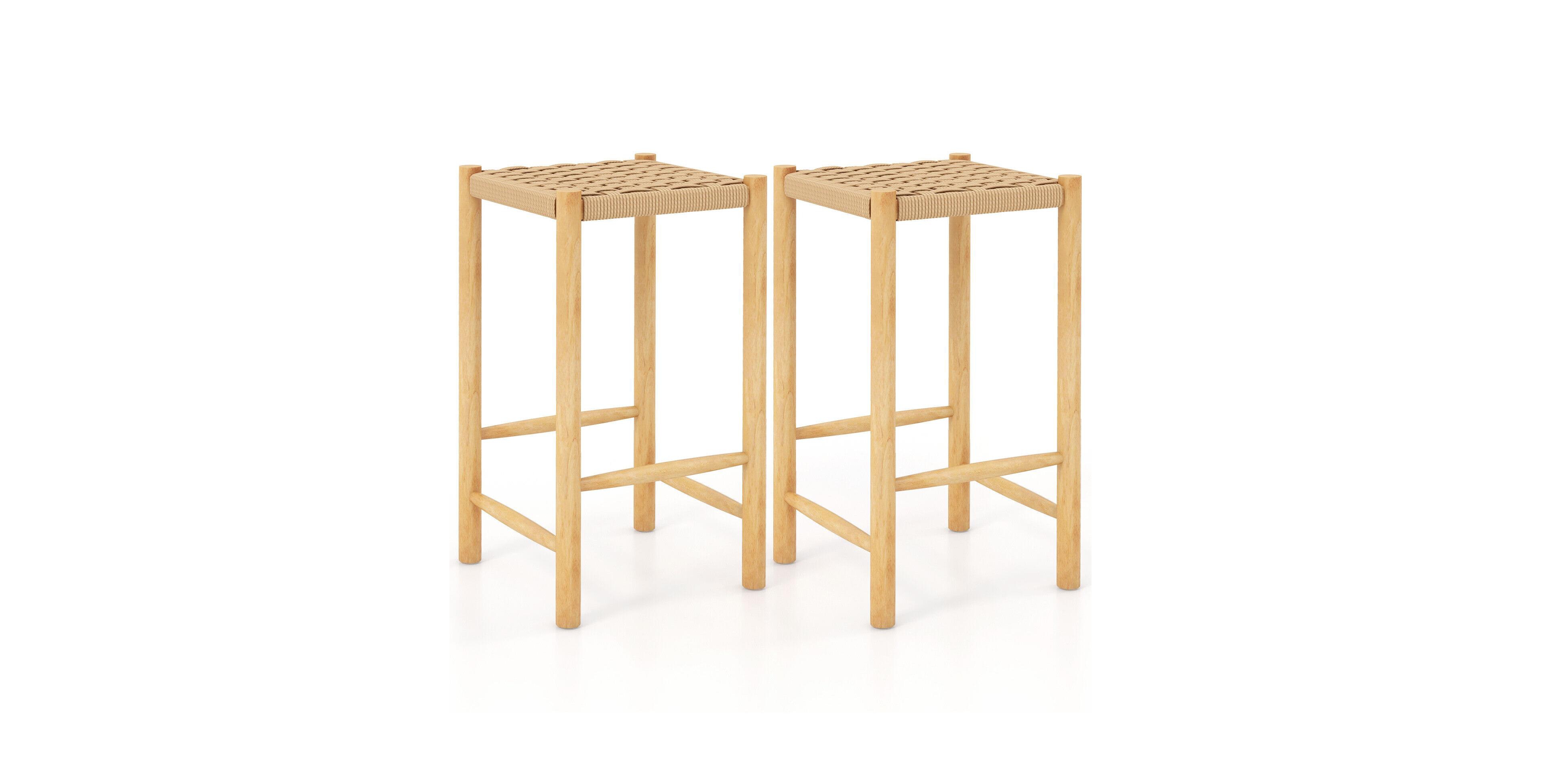 Mecale 26 in Dining Bar Stool Set of 2